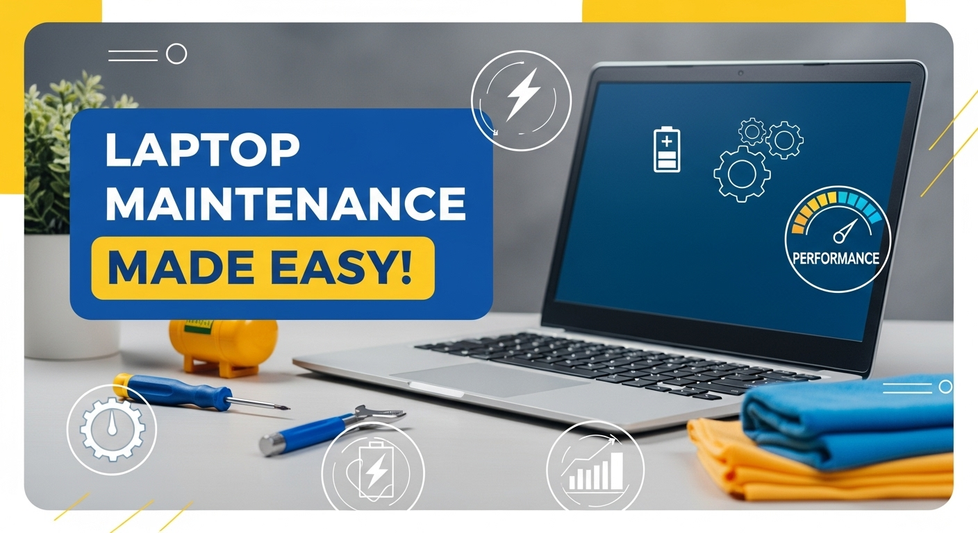 10 Essential Laptop Maintenance Tips for Beginners