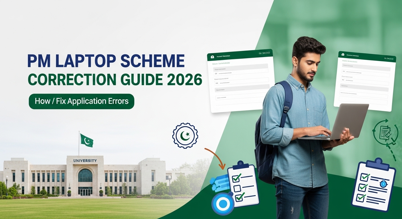 PM Youth Laptop Scheme Correction